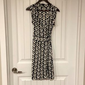 Banana Republic midi wrap dress, sleeveless size XS.